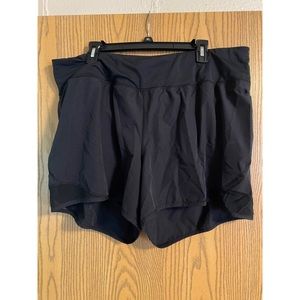 Illusion Mesh Active Shorts